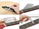 Guitar String Action Gauge Ruler Measuring Guitar Bass Double Sided Guide Luthier Measuring V1192-AZ-W-23586