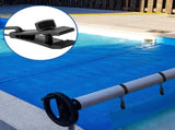 24 Pcs Pool Cover Reel Attachment Kit, Inground Swimming Pool Cover Straps and Clips, V1259-DP01-A-3391