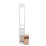 Dog Door for Sliding Glass Door, 75 7/8"-80 11/16" Adjustable Height Doggy Door for Sliding Doors, V952-HDMGMLXCKJBLJHZS9V0