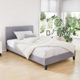 Artiss Bed Frame King Single Size Grey NEO BFRAME-E-NEO-KS-GY-AB