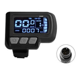 LCD-EN06 Bike LCD Display Meter Dashboard Panel with USB 24V 36V 48V for Mountain Bike V1369-AZ3-W-12657