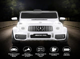 Kahuna Mercedes Benz AMG G63 Kids Electric Ride On Car Remote Control - White CAR-G63-S306-WH