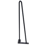 4Pcs Black Iron Table Desk Legs Home Accessories for DIY Handcrafts Furniture 16inch V1294-YM0901-JY01801-03