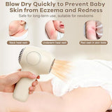 Cordless Hair Dryer Baby, Gentle Airflow Mini Hair Dryer Portable Baby Blow Dryer Rechargeable V1107-108-49798-BEG