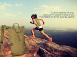 3L Water Bladder Bag Hiking Camping Hydration Backpack Outdoor, Brown V1192-AZ-W-32221