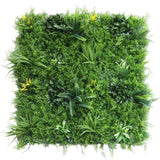 YES4HOMES 5 SQM Artificial Plant Wall Grass Panels Vertical Garden Tile Fence 1X1M Green V278-5-X-CCGA100-GREENPLANT