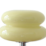 Glass Macaron Table Lamp Kids Bedside Lamp USB Three Color Dimmable Table Lamps for Bedroom Beige V1294-YM0901-3119240087912