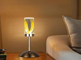 Wheat Ears Eternal Flower Acrylic Table Lamp - Color-Changing LED, USB Rechargeable, Touch Control V888-ELOSUNG21686