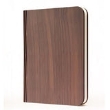 Foldable LED Book Lamp USB Rechargeable Creative Table Lamp Brown V1263-JX-7171-1