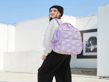 Backpack with Lunch Box for Teenage Girls Little Daisy School Book Bag and Lunch Bag Set for Kids V1258-DP02-C-627