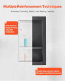 Shower Niche 40.6 x 71.1 x 10.2 cm Recessed Wall Shelf for Bathroom V952-SLLYBK2C16IN1T8NP001V0