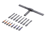 Multipurpose Screwdriver Set S2 Alloy Steel Ratchet Driver Bits for Home Repair Car Maintenance V1294-YM0901-3114250024411