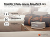 Tooleroo White Noise Machine Speaker - Bluetooth Night Light Sleep Sound V238-SUPDZ-42543690448976