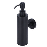 200ml Round Soap Dispenser WallMounted Shampoo Shower Gel Container Bathroom Supply Black V1294-YM0721-3112210016311