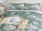 Vintage Floral Duvet Cover Set - Reversible Design-King V745-AQ082033K3
