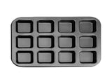 JWDX Non-Stick Pan Clearance, 12 Cup Square Baking Pan Non Stick Baking Pan Bread Plaid Cake Baking V1189-LWWAL-20260325-01975