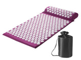 Acupressure Mat and Pillow Set with Bag Acupuncture Mat for Neck and Back Pain, Muscle Relaxation V1237-ZY-203-0727