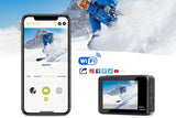 4K Action Camera Waterproof Underwater Camera with Remote Contro V1263-JX-7680