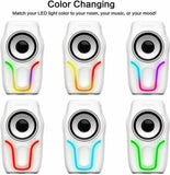 Wired Mini Gaming Speakers with 3.5mm, Portable Computer Mini Speakers for Music V201-W11170701