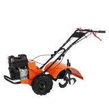 Tiller Cultivator Gas Powered, 212CC 4-Stroke Garden Cultivator, Tiller with 4 Steel Adjustable Rear V952-RYGYJ212CCSCGHWDEV0