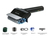Rechargeable Electric Grill Brush, Stainless Steel Wire Roller BBQ Cleaner Tool Kit ,Dual Brush V1265-AU-257-SHUANG