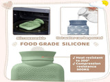 3 Pcs Mini Hot Water Bottle for & Cold Compress with Cover 320ml Silicone Microwave Heating Bottles V1259-DP01-A-1144