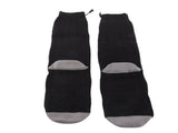 Washable Electric DoubleSided Heated Socks USB Charging with Temperature Control Black V1294-YM0901-3113200159811