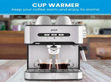 Pronti 1.6L Automatic Coffee Espresso Machine with Steam Frother CFM-16L-CRK-825