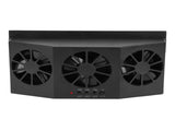 Car Exhaust Fan Solar Powered 3 Fans Ventilation Cooling Odor and Humidity Removal Auto Ventilator V1294-YM0901-3113240151012