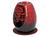 Ceramic Backflow Incense Holder Waterfall Incense Burner Aromatherapy Ornament Home Decor V1294-YM0901-3118210137411
