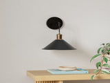 Battery Operated Sconce, Wireless Lights Set of 2, 13 RGB Colors Dimmable Battery Powered V1171-CB-WLPD-B-RGB-BO2