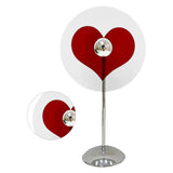 Heart Shaped Projection Table Lamp 4W Sweet Warm 360 Degree Rotatable Decorative Ambient Light V1294-YM0703-3119230035611