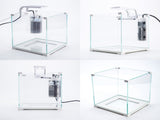 Aquarium Starfire Glass Fish Tank Set Filter Pump 16L V274-AQ-FT16L
