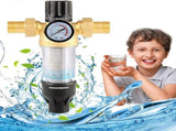 Reusable Spin Down Sediment Filter for Well Tap Hose Water V1263-JX-4614