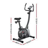 Everfit Magnetic Exercise Bike Upright Bike Fitness Home Gym Cardio EB-H-MB-01-GR