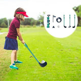 Set Kids Golf Toys Play Set with Golf Club 4 Balls Flag Practice Hole Putter Parent-Child V1237-ZY-203-3290