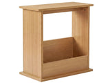 Levede Narrow Side Table Magazine Rack Slim End Bedside Storage Table Bedroom NI1091-BR-AU
