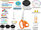 200 Piece Sewing Set with 43 Thread Spools and Scissors V1237-ZY-818-261