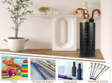 16.5 x 6inch Umbrella Stand Rack,Metal Umbrella Freestanding Umbrella Stand Round Umbrella V1369-AZ3-W-22181