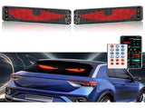 LED Sign, LED Eyes for Devil Eyes Light for Cars, 1PC Programmable Flexible LED Display for V1192-AZ-W-29501
