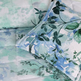 Bianca Woodbury White Botanical Printed Bedspread Set King Single V442-BCA-BEDSPREAD-WOODBURY-WHITE-KS