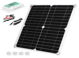 40W 18V Monocrystalline Silicon Flexible Solar Panel with 20A Solar Charge Controller for Outdoor V1294-YM0901-3114210079311