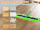 50 Count Disposable Dry Sweeping Cloths 6 Pack Reusable Microfiber Mop Pads for Swiffer Sweeper V1258-DP02-F-254