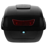 Large Capacity Motorcycle Top Box Black Storage Trunk Luggage Carrier Case for Secure Riding Storage V1370-AZ4-20584