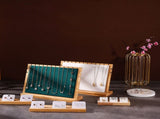 Bamboo Wood Pendant Display Board Jewelry Display Board Necklace Rack Removable Jewelry Display V1294-YM0715-220614XY01-3