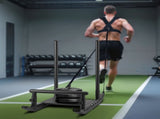 Weight Sled, Steel Power Sled, Fitness Strength Training Sleds for Athletic Exercise Speed V952-SZXQHSSYZTZD6BWW8002V0