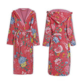 PIP Studio Good Evening Cotton Bath Robe Coral XL V442-HIN-BATHROBE-GOODEVENING-CORAL-XL
