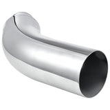 Elbow Exhaust Tip, 101.6mm Inlet, 152.4mm Outlet, 584mm Overall Length, Chrome Turn Down Exhaust Tip V952-PQWGZWGRK4IN0RPH2001V0