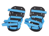 Lawn Aerator Shoes Garden Scarifier Shoes Soil Aeration Spike Shoes for Patio Yard Grassland Blue V1294-YM0718-3111220248511