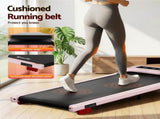 Everfit 3 in 1 Treadmill Electric Walking Pad with Incline Under Desk Home Gym Pink TMILL-400-INC-PK
